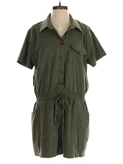 Pre-owned Unbranded Romper In Green