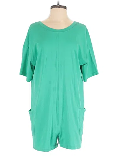 Pre-owned Unbranded Romper In Green