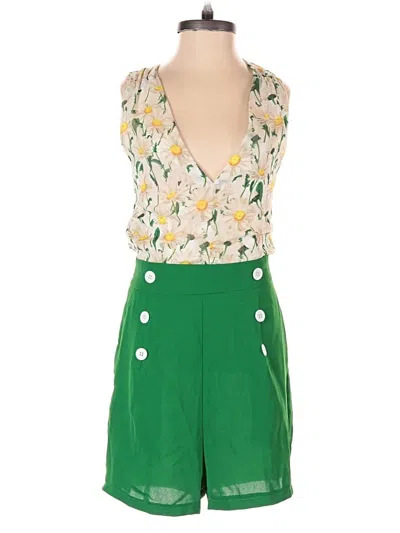 Pre-owned Unbranded Romper In Green