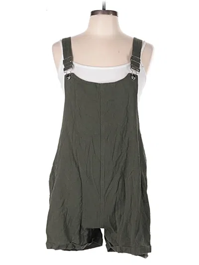 Pre-owned Unbranded Romper In Green