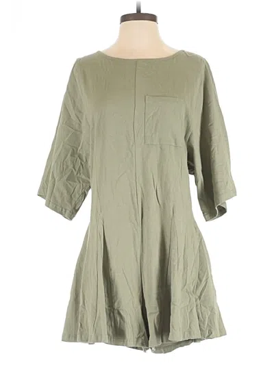 Pre-owned Unbranded Romper In Green