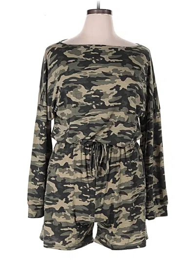 Pre-owned Unbranded Romper In Green