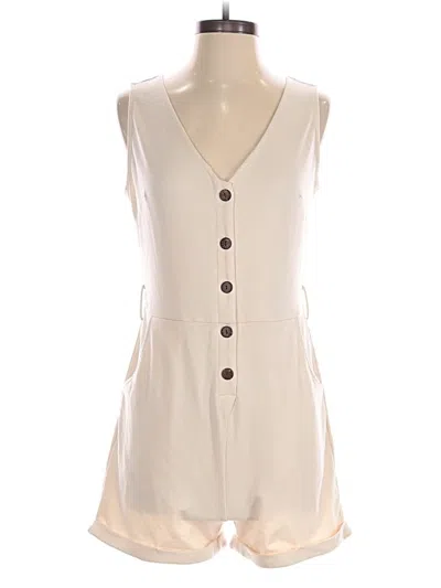 Pre-owned Unbranded Romper In Ivory