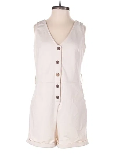 Pre-owned Unbranded Romper In Ivory