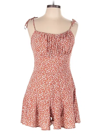 Pre-owned Unbranded Romper In Orange