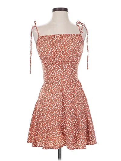 Pre-owned Unbranded Romper In Orange