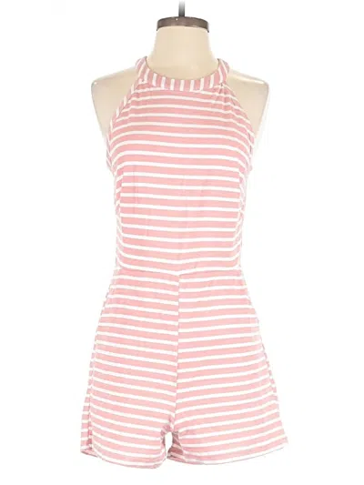 Pre-owned Unbranded Romper In Pink