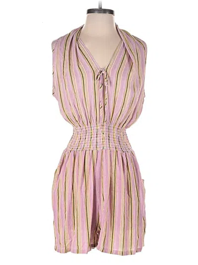 Pre-owned Unbranded Romper In Pink