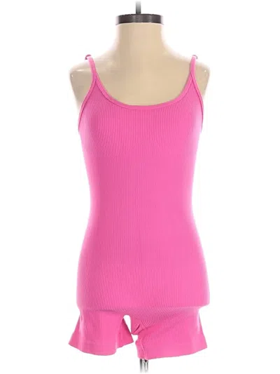 Pre-owned Unbranded Romper In Pink