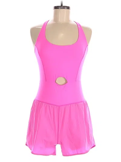 Pre-owned Unbranded Romper In Pink