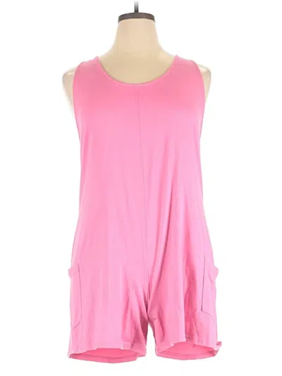 Pre-owned Unbranded Romper In Pink