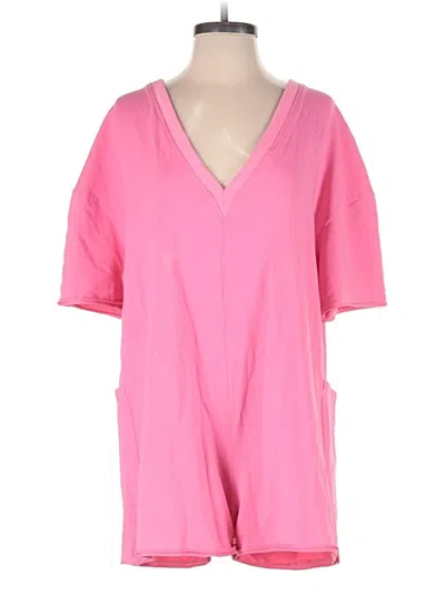 Pre-owned Unbranded Romper In Pink