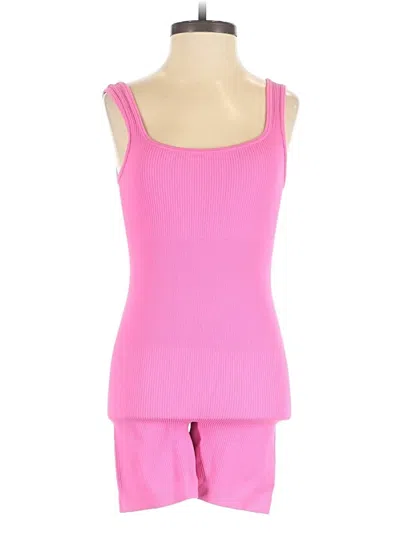 Pre-owned Unbranded Romper In Pink