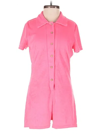 Pre-owned Unbranded Romper In Pink