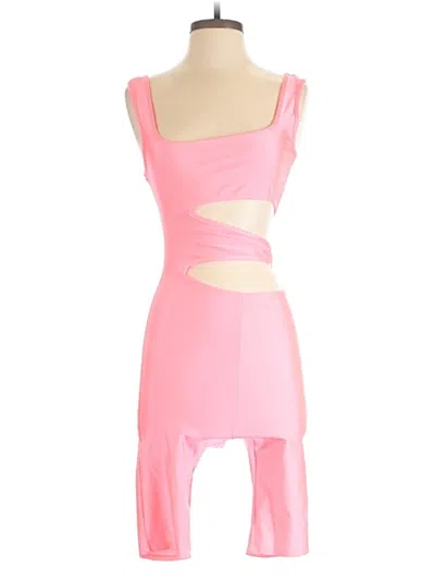 Pre-owned Unbranded Romper In Pink