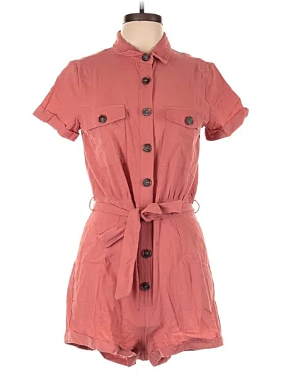 Pre-owned Unbranded Romper In Pink