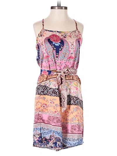 Pre-owned Unbranded Romper In Pink