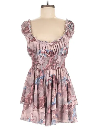Pre-owned Unbranded Romper In Pink