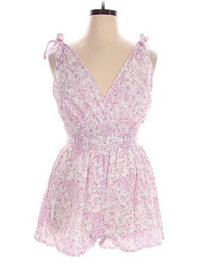 Pre-owned Unbranded Romper In Pink