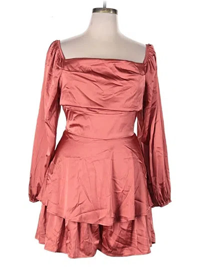 Pre-owned Unbranded Romper In Pink