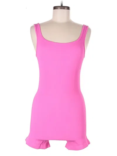 Pre-owned Unbranded Romper In Pink