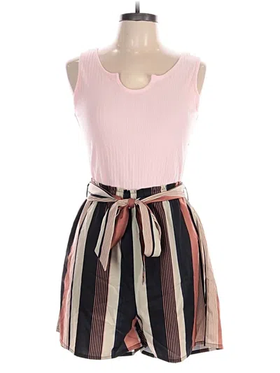 Pre-owned Unbranded Romper In Pink