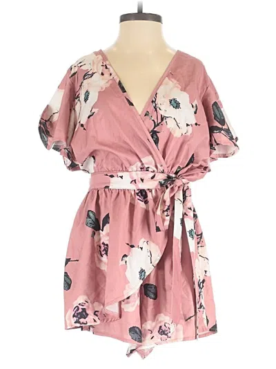 Pre-owned Unbranded Romper In Pink