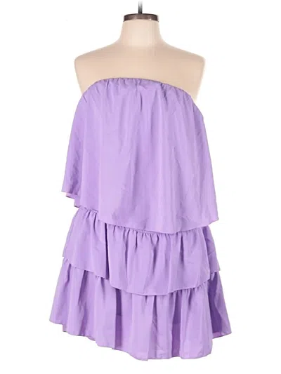 Pre-owned Unbranded Romper In Purple