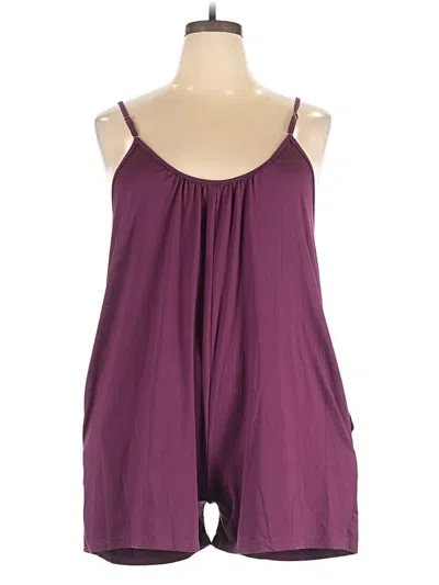 Pre-owned Unbranded Romper In Purple