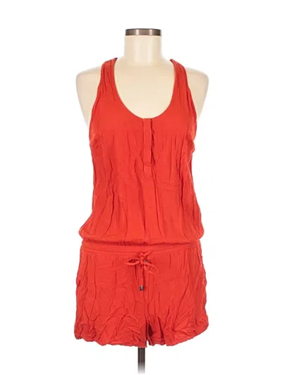 Pre-owned Unbranded Romper In Red