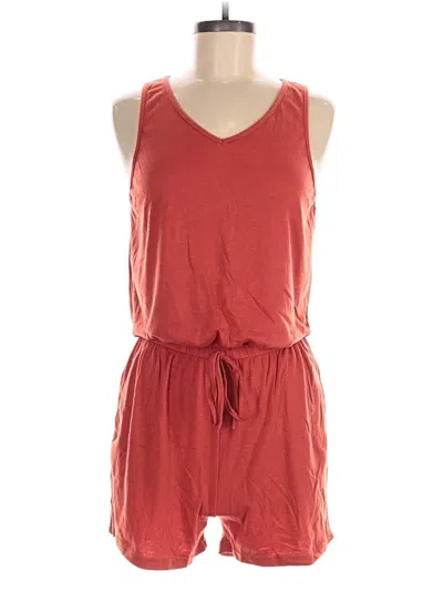 Pre-owned Unbranded Romper In Red
