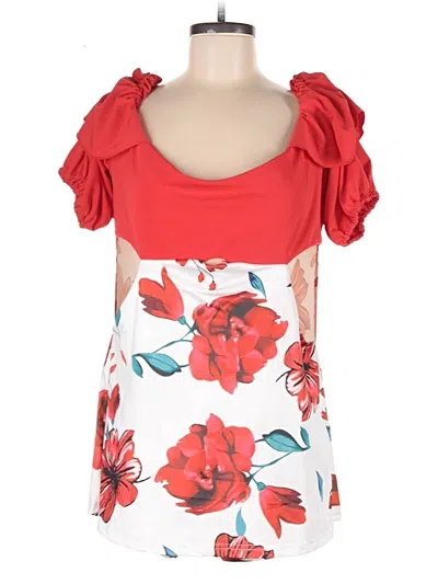 Pre-owned Unbranded Romper In Red