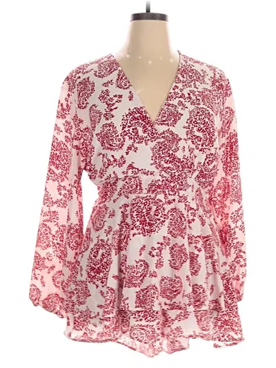 Pre-owned Unbranded Romper In Red