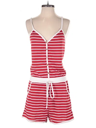 Pre-owned Unbranded Romper In Red