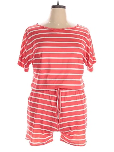 Pre-owned Unbranded Romper In Red