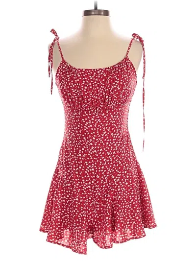 Pre-owned Unbranded Romper In Red