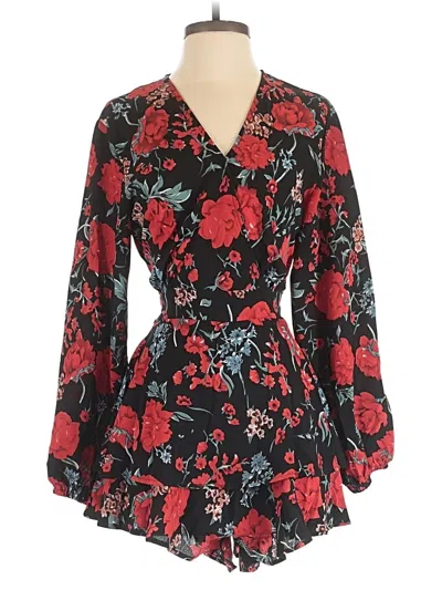 Pre-owned Unbranded Romper In Red