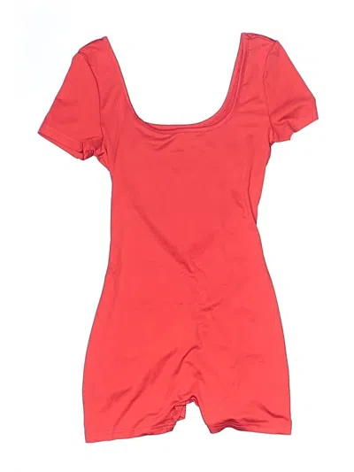 Pre-owned Unbranded Romper In Red