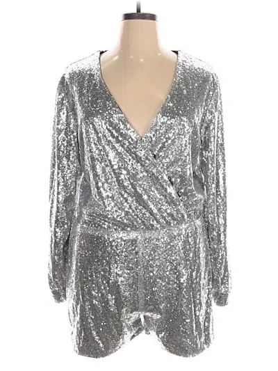 Pre-owned Unbranded Romper In Silver