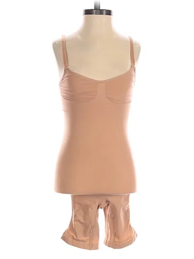 Pre-owned Unbranded Romper In Tan