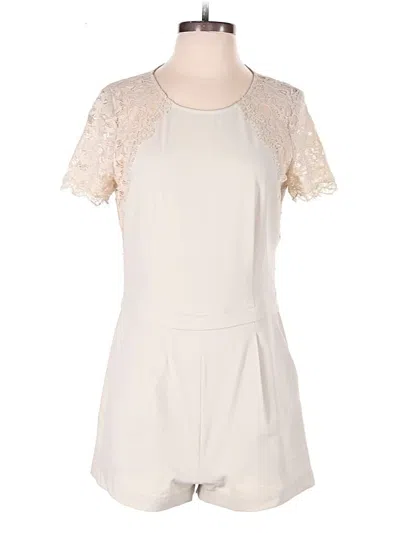 Pre-owned Unbranded Romper In Tan