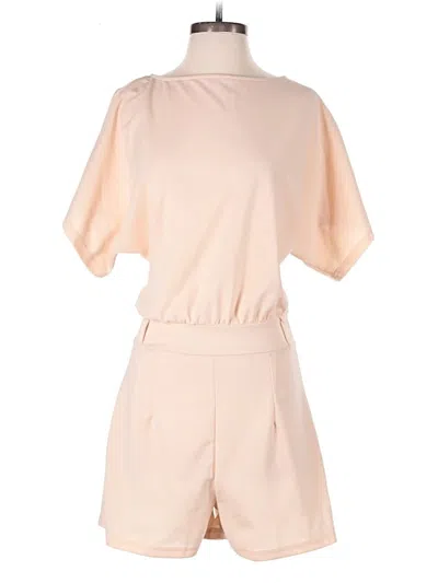 Pre-owned Unbranded Romper In Tan
