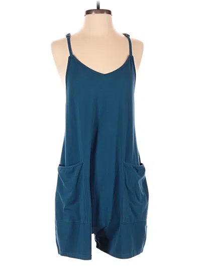 Pre-owned Unbranded Romper In Teal