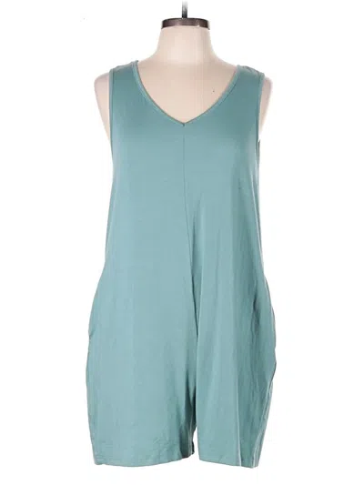 Pre-owned Unbranded Romper In Teal