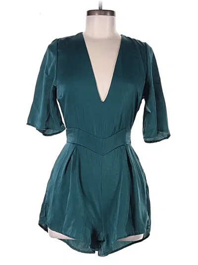 Pre-owned Unbranded Romper In Teal