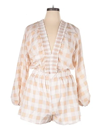 Pre-owned Unbranded Romper In White