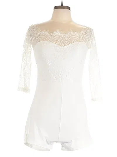 Pre-owned Unbranded Romper In White