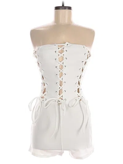 Pre-owned Unbranded Romper In White