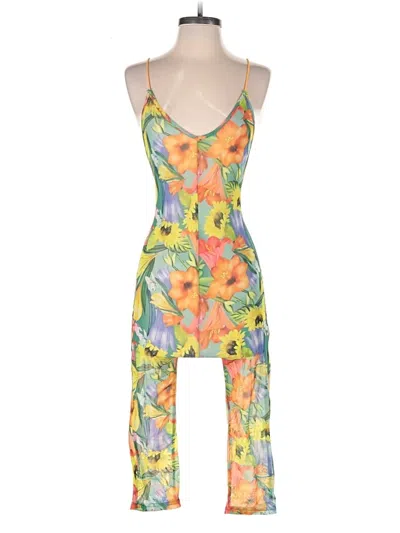Pre-owned Unbranded Romper In Yellow
