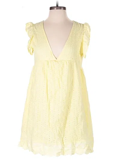 Pre-owned Unbranded Romper In Yellow